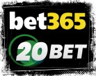 Športni stavnici bet365 in 20bet